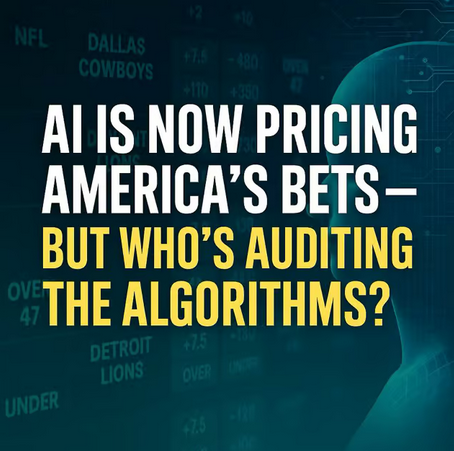 AI Is Now Pricing America’s Bets But Who’s Auditing the Algorithms?